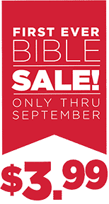 Bible Sale Ribbon slant price png